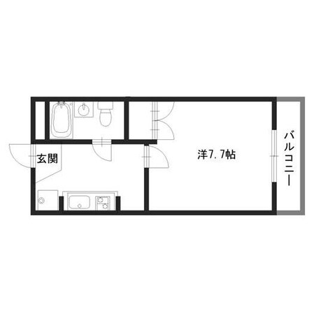 K・X御立の物件間取画像